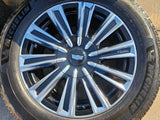 22" Cadillac Escalade IQ PLATINUM EV OEM wheels rims 2500 Hummer 2025 2026 NEW Texas Truck Tire