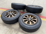 18" Toyota Land Cruiser OEM TRD wheels rims 95952 Tundra Sequoia BRONZE Texas Truck Tire