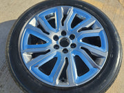 22" Chevy Silverado 1500 Tahoe Suburban OEM 5907 5901 spare wheel rim Texas Truck Tire