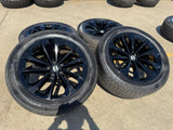 21" Bentley Bentayga OEM wheels rims black Mulliner Continental Flying Spur GT Texas Truck Tire