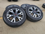 20" Toyota 4Runner TRD OEM 94198 wheels rims Tundra Sequoia 2025 2026 DUNLOP NEW Texas Truck Tire