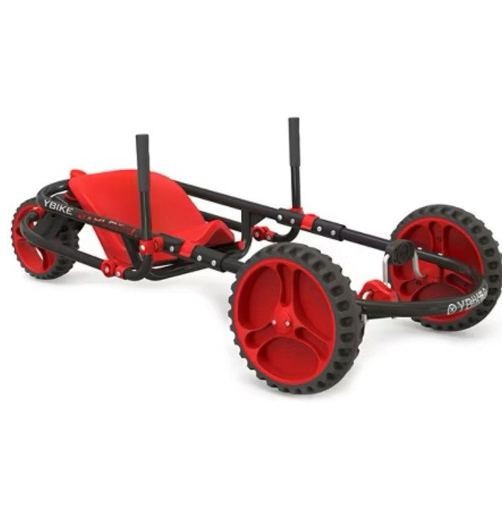 Explorer Rugged Pedal Go-Kart for Kids in Red – Durable Kids’ Ride-On Car