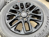 20" Toyota Tundra TRD OEM wheels rims TSS 75276 95295 Sequoia 2024 2025 2026 NEW Texas Truck Tire