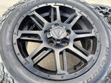20" Toyota Tundra Sequoia T FORCE TSS TRD OEM black wheels rims 5x150 NEW BFG Texas Truck Tire
