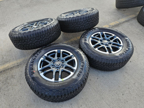 18" Toyota Tacoma 4Runner TRD OEM 10641 wheels rims 2024 2025 2026 NEW GOODYEAR Texas Truck Tire