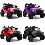 12V Battery-Powered Kids Ride-On Off-Road Truck Toy with Parent Remote Control