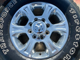 18" Ram 2500 3500 Laramie Power Wagon OEM wheels rims 2692 FIRESTONE A/T Texas Truck Tire