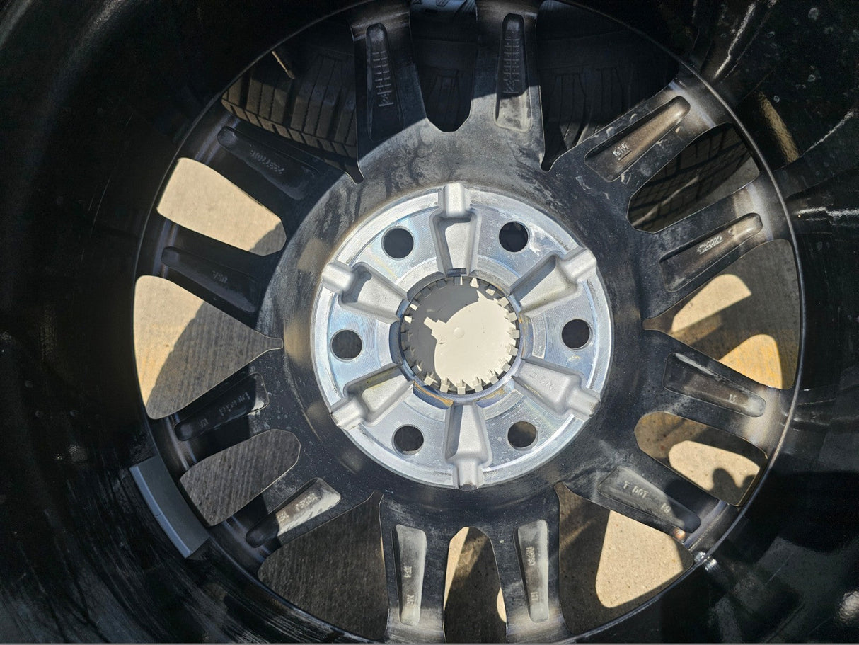 20" GMC Sierra Yukon Chevy OEM black 5914 5918 wheels rims 2023 2024 2025 2026 Texas Truck Tire