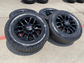 20" GMC AT4 Chevy Silverado Trail Boss 2500 OEM 94030 wheels rims 2025 2026 NEW Texas Truck Tire