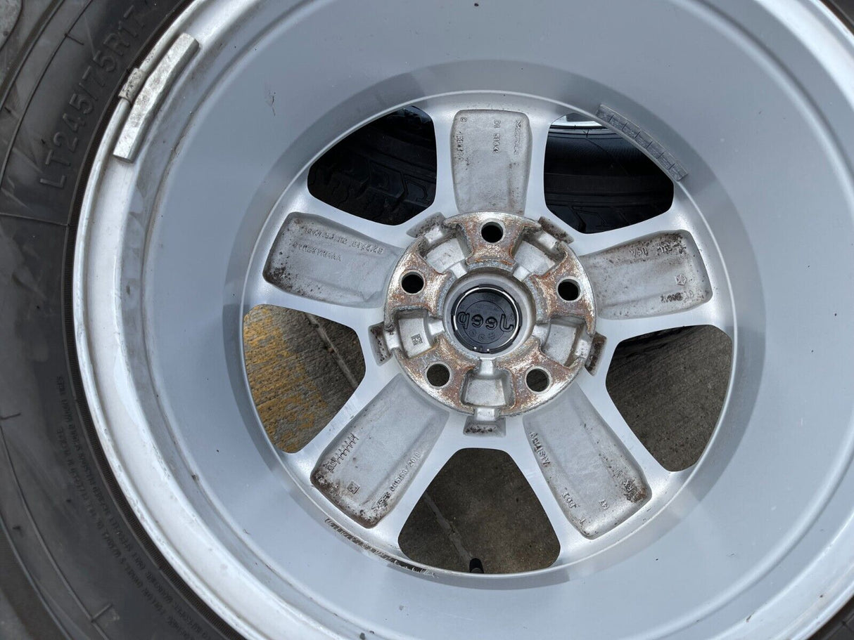 17" Jeep Wrangler Gladiator SPARE OEM 9216 wheel rim 2020 2021 2022 2023 2024 Texas Truck Tire