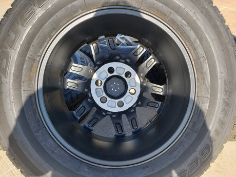 18" Toyota Tundra TRD OEM wheels rims 75281 black Sequoia LX600 2025 2026 NEW Texas Truck Tire
