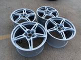 19" + 20" Chevy Corvette C8 OEM wheels rims 14007 14008 2023 2024 2025 2026 Texas Truck Tire