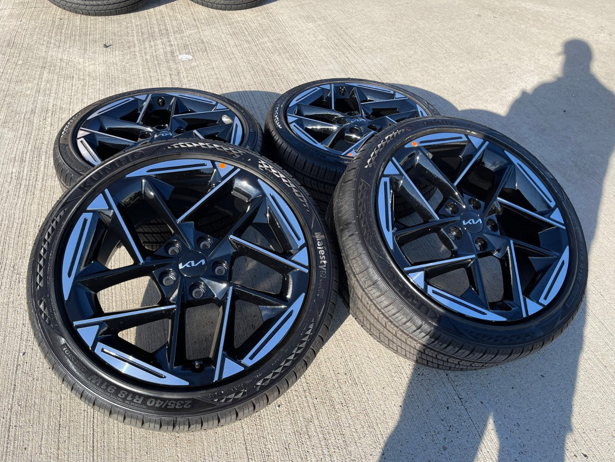 18" Kia K4 K5 OEM wheels rims 94267 74732 Sonata Stinger Forte 2025 2026 NEW Texas Truck Tire