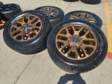 20" Toyota Tundra TSS TRD OEM wheels rims 95359 Sequoia bronze 2025 2026 NEW Texas Truck Tire
