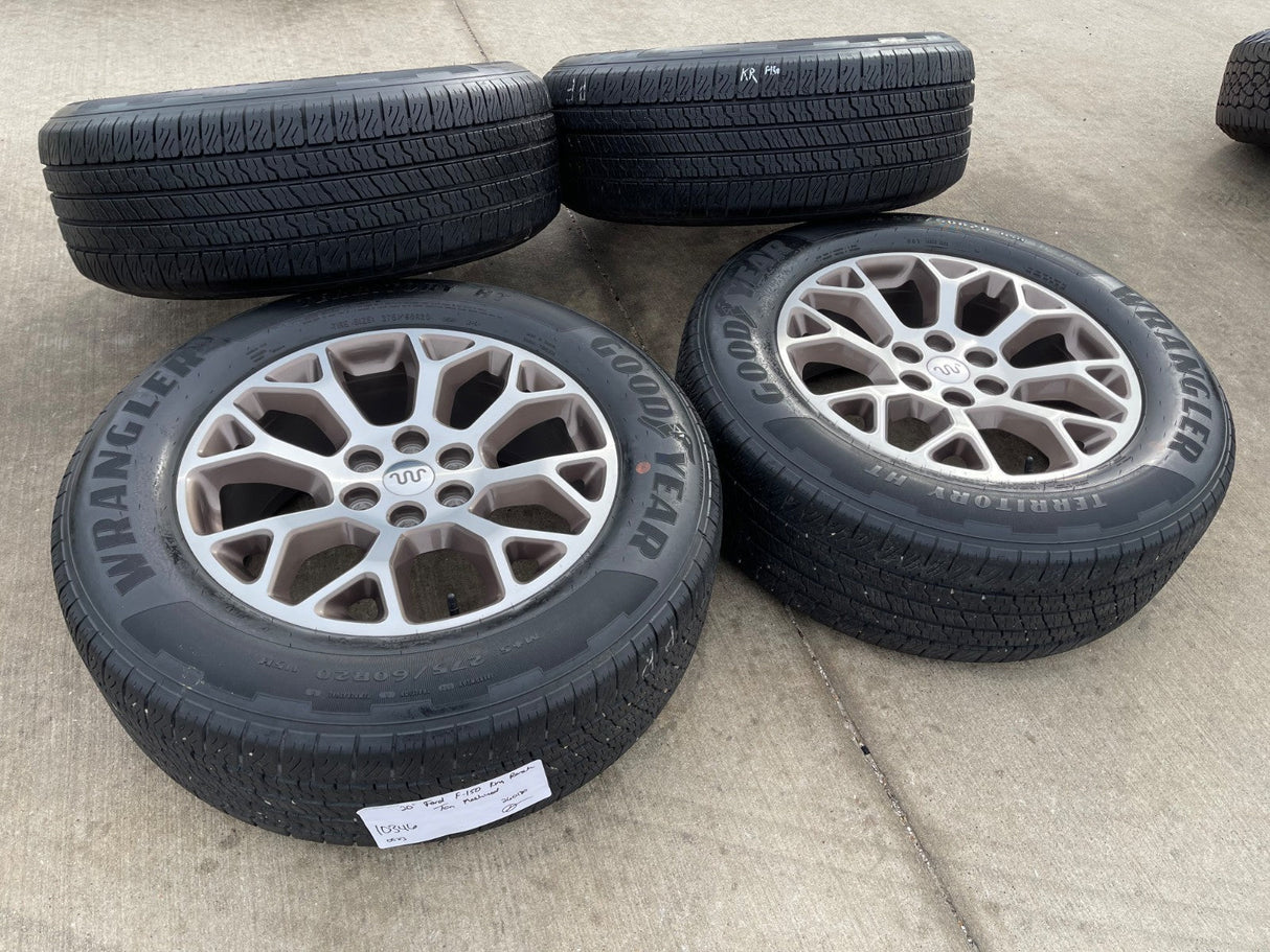 20" Ford F-150 KING RANCH OEM 10346 rims wheels Expedition 2024 2025 2026 Texas Truck Tire