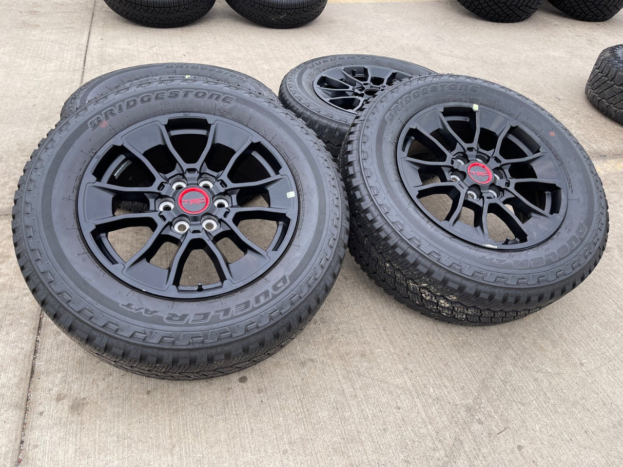 20" Toyota Tundra TRD OEM wheels rims 95314 65196 Sequoia BRIDGESTONE Texas Truck Tire