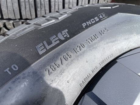 (1) 20" Tesla Cyber Truck OEM 94166 wheel rim spare 2024 2025 2026 Cybertruck Texas Truck Tire