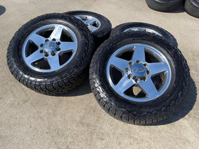20" Chevy Silverado GMC 2500 OEM 5805 wheels rims tires Texas Truck Tire