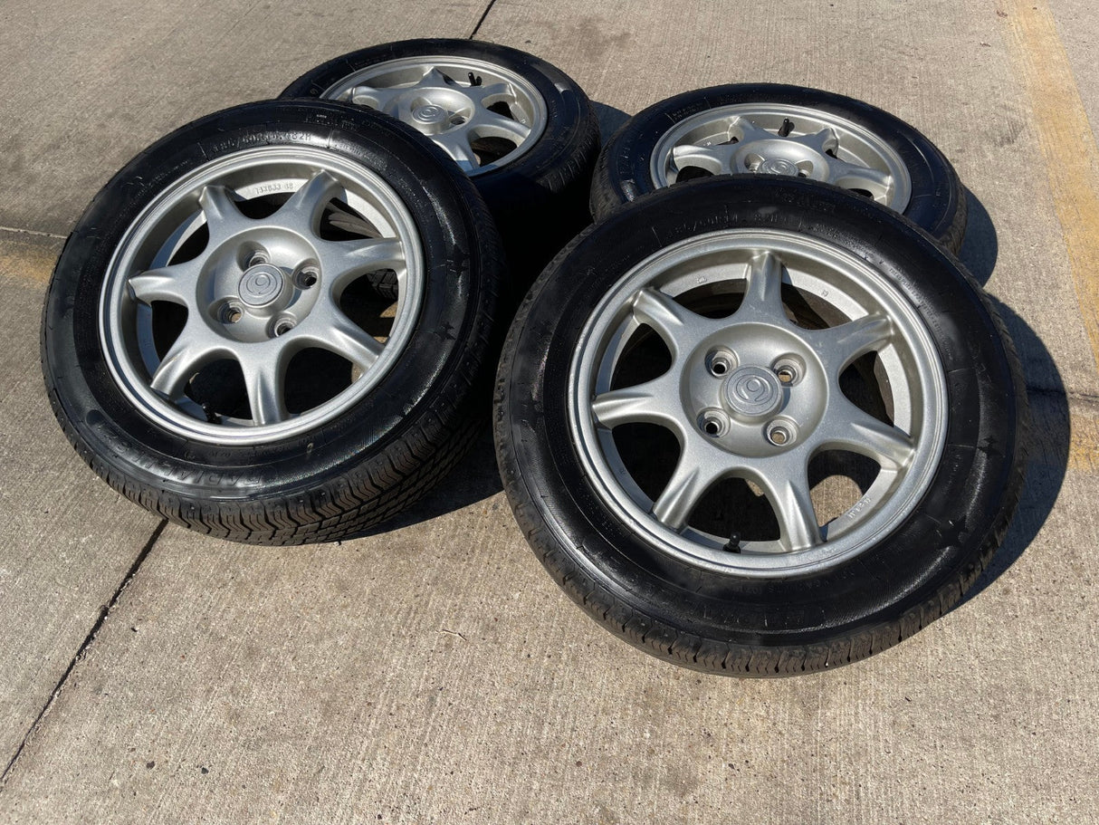 14" 14x6 Mazda Miata OEM 64755 wheels rims 1994 1997 2000 2005 Texas Truck Tire