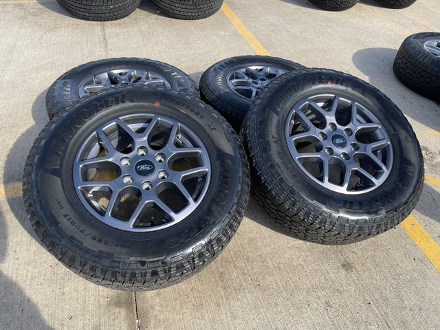 17" Ford Ranger OEM rims wheels tires Bronco N1WZ1007V 2023 2024 2025 2026 NEW Texas Truck Tire