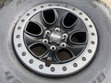 17" Ford F-150 Raptor OEM BEADLOCK rims wheels 10459 95210 BFG KO2 35" tires NEW Texas Truck Tire