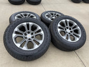 20" Chevy Tahoe Silverado OEM 14090 95417 wheels rims tires GOODYEAR A/T Texas Truck Tire