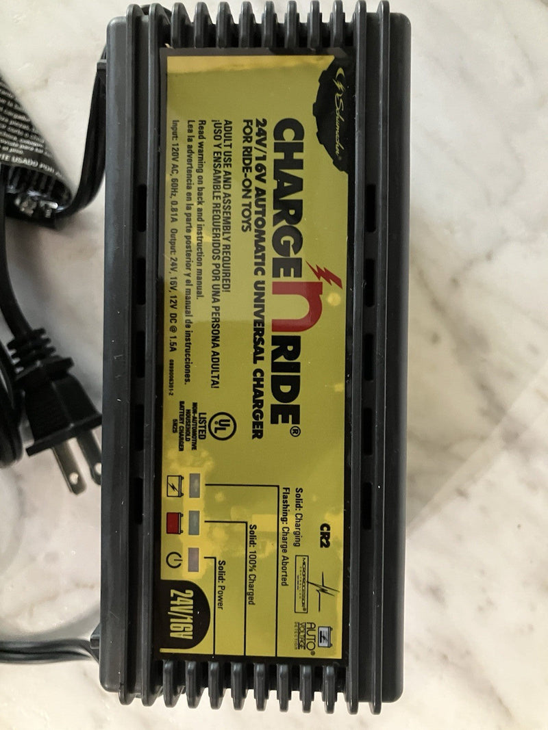 Charge n Ride Universal Electric Battery Charger 16V/24V