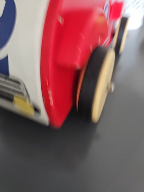Wooden Ride-On Classic Sport Push Car for Kids