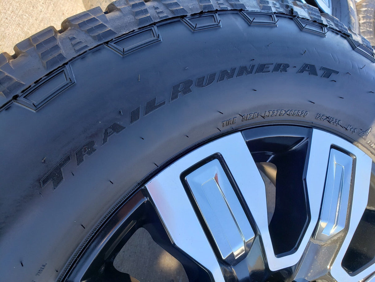 20" GMC Sierra DENALI ULTIMATE 2500 3500 OEM wheels rims 5958 14138 tires Texas Truck Tire
