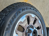 20" Ford F-250 F-350 OEM 10487 LIMITED KING RANCH tan wheels rims GOODYEAR Texas Truck Tire