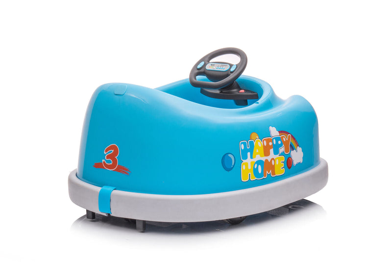 360° Spin Kids Ride-On Bumper Car with Remote Control for Endless Fun