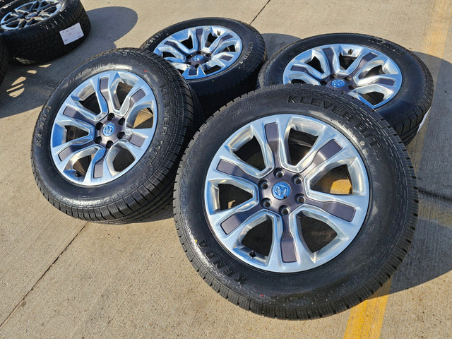 20" Dodge Ram 1500 OEM Laramie Long Horn 2678 2682 wheels rims NEW Kenda Texas Truck Tire