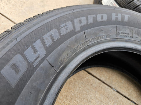 (1) 265/60/18 Hankook Dynapro H/T tire 265/60r18 BRAND NEW! Texas Truck Tire