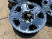 18" Dodge Ram 2500 3500 STEEL chrome OEM 2473 wheels rims Texas Truck Tire