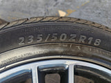 18" Ford Mustang GT OEM BLACK wheels rims 10157 tires 2022 2023 2024 2025 2026 Texas Truck Tire