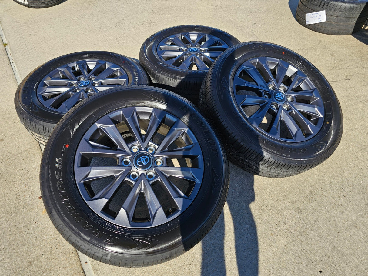 20" Toyota Land Cruiser OEM wheels rims 94057 Tundra Sequoia 2024 2025 2026 NEW Texas Truck Tire
