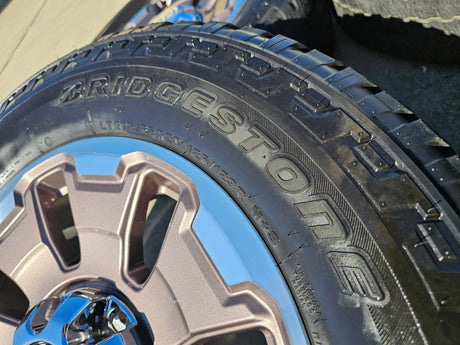 20" Ford F-250 F-350 OEM 10487 LIMITED KING RANCH tan wheels rims 2024 2025 2026 Texas Truck Tire