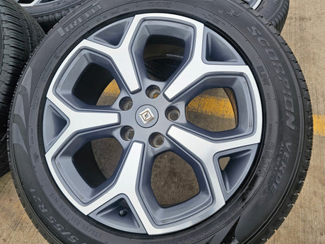 (4) 21" Rivian R1T R1S OEM wheels rims tires 2022 2023 2024 2025 2026 Texas Truck Tire