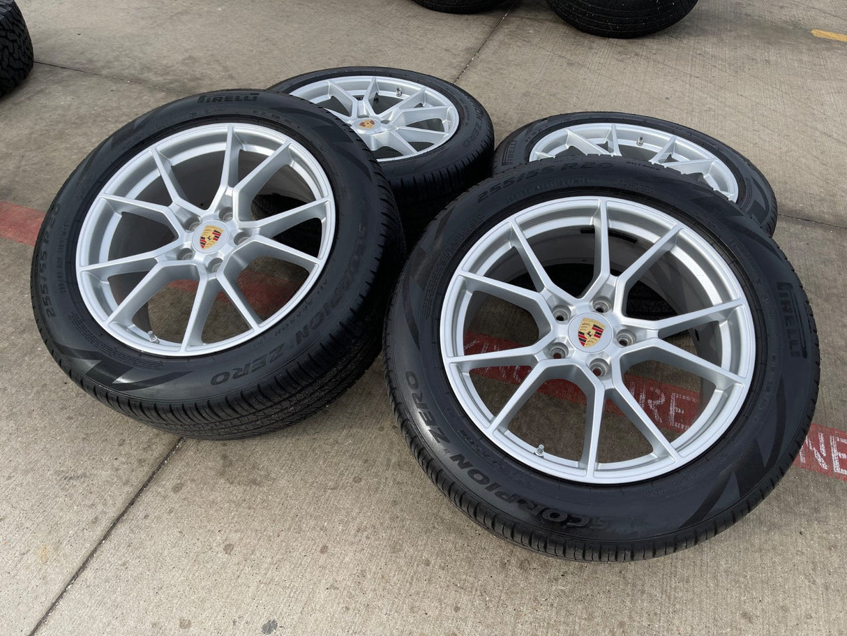 20" Porsche Cayenne Sport OEM wheels rims tires PIRELLI 2023 2024 2025 2026 Texas Truck Tire