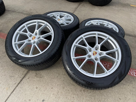 20" Porsche Cayenne Sport OEM wheels rims tires PIRELLI 2023 2024 2025 2026 Texas Truck Tire