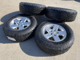 17" Jeep Gladiator OEM wheels rims 9074 Wrangler Kenda Klever A/T Texas Truck Tire