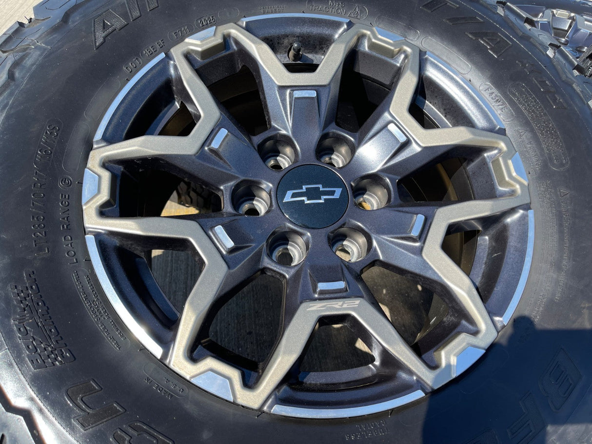 17" Chevy Silverado ZR2 OEM 95751 Beadlock wheels rims Colorado Sierra NEW Texas Truck Tire