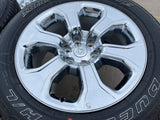 20" Dodge Ram 1500 OEM Laramie CHROME 2679 wheels rims 2023 2024 2025 2026 Texas Truck Tire