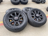 20" GMC Sierra DENALI 2500 3500 OEM 14137 5963 wheels rims Silverado tires A/T Texas Truck Tire