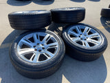 22" Cadillac Escalade Platinum OEM 4738 wheels rims tires BRIDGESTONE Texas Truck Tire