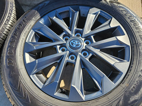 20" Toyota Land Cruiser OEM wheels rims 94057 Tundra Sequoia 2024 2025 2026 NEW Texas Truck Tire