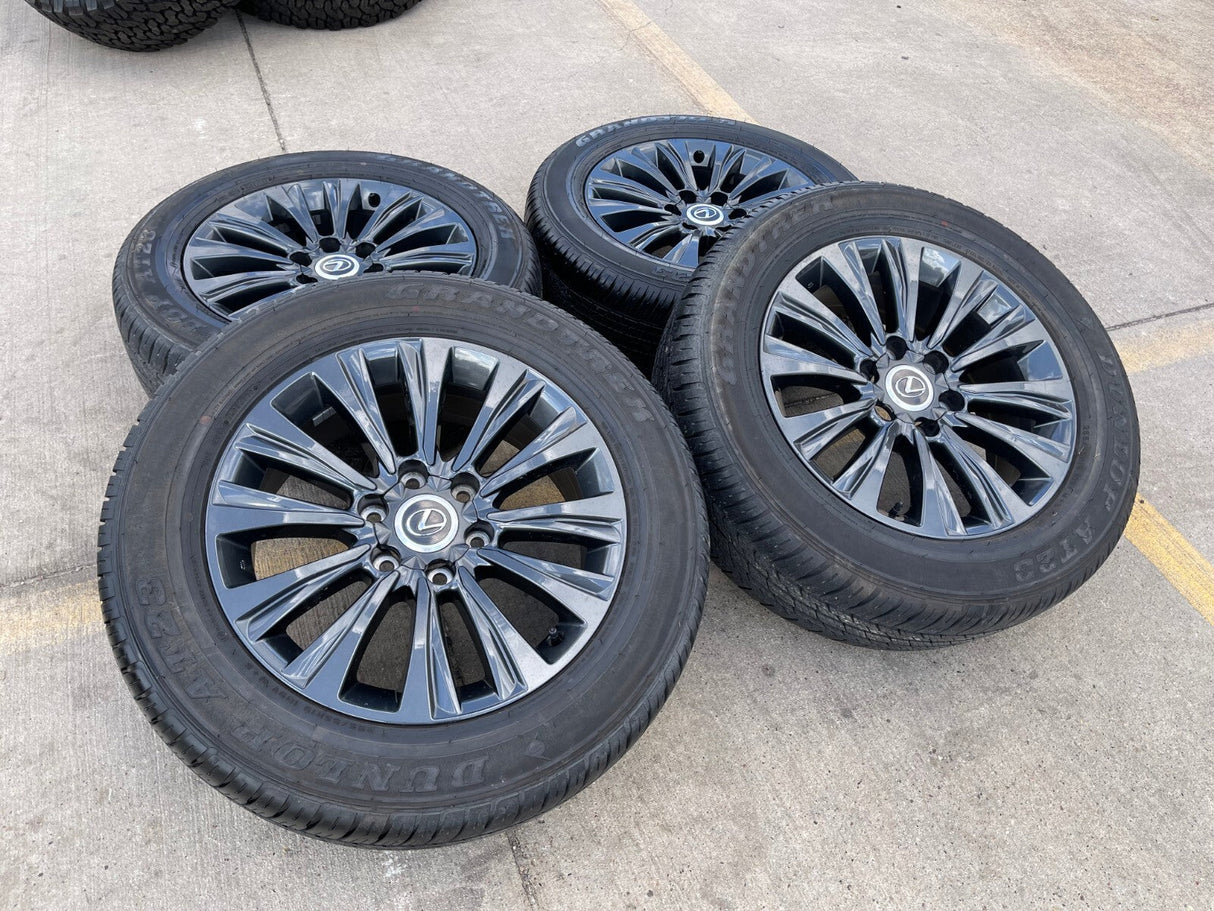 19" Lexus GX460 GX470 Tacoma 4Runner OEM 74388 wheels rims 2022 2023 2024 NEW Texas Truck Tire