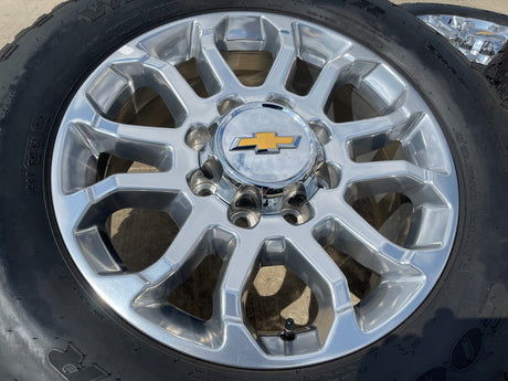 20" Chevy Silverado HIGH COUNTRY GMC Sierra AT4 2500 3500 OEM 95685 wheels rims Texas Truck Tire