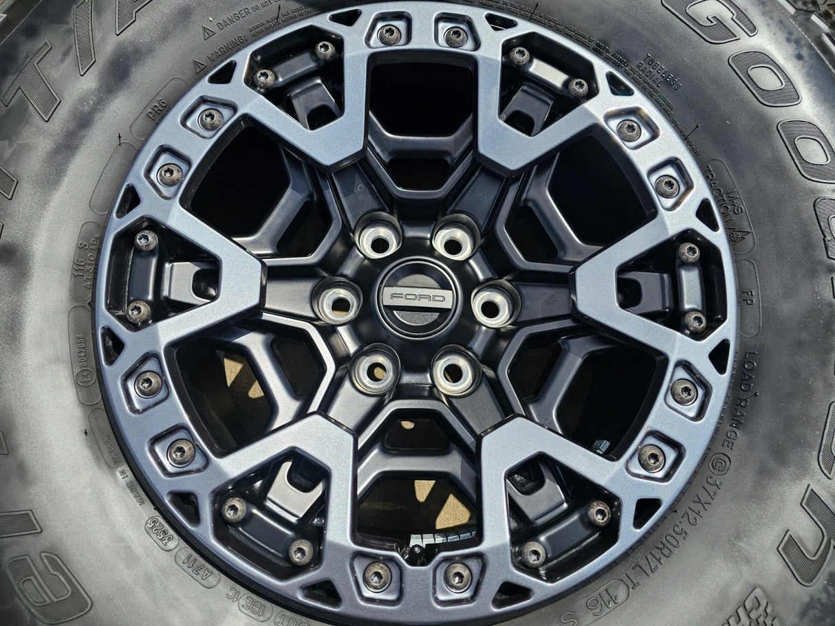 17" Ford F-150 Raptor R OEM BEADLOCK rims wheels 2025 2026 2027 BFG NEW Texas Truck Tire