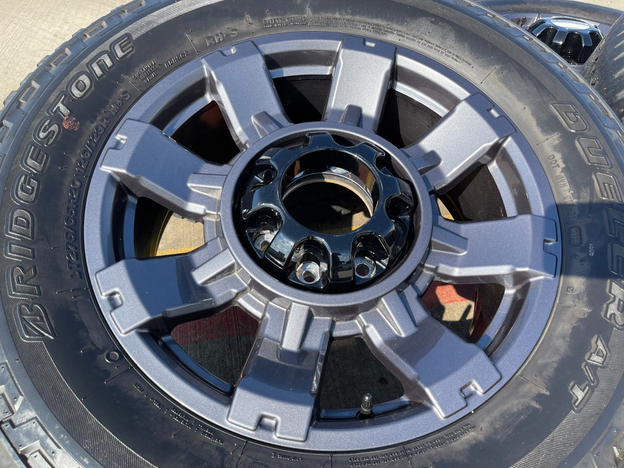 20" Ford F-250 F-350 OEM gray Lariat 10485 10296 wheels rims tires DISCOUNTED Texas Truck Tire